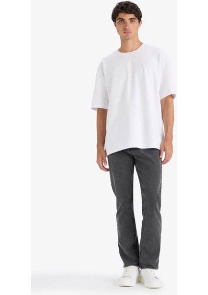 Sergio Regular Fit Antrasit Erkek Jean Pantolon F3586AX/NM36