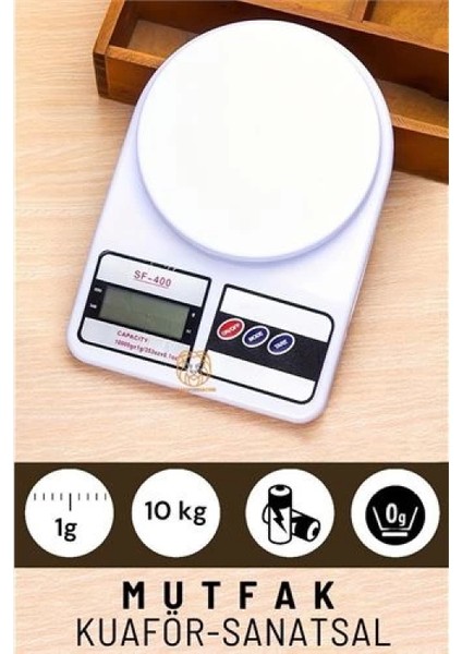 Engithalat Hassas Mutfak Terazisi Kuaför Terazisi 10 kg