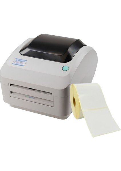 XP-470B USB Barkod Yazıcı + 1 Adet 100X100 (500 Sarımlık) Termal Etiket