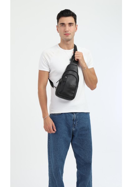 Erkek Siyah Çapraz Askılı Omuz Çantası Erkek Omuz Çantası fırsatları