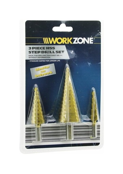 3 Parça Hss Kademeli Matkap Ucu Set fiyatları