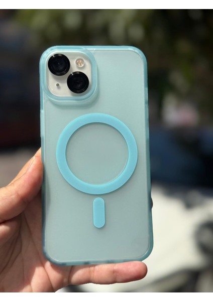 Iphone 13 Uyumlu Ice Mat Magsafe Darbe Emici Telefon Kılıfı