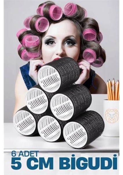 Engithalat 5 cm Bigudi 6 Li Paket