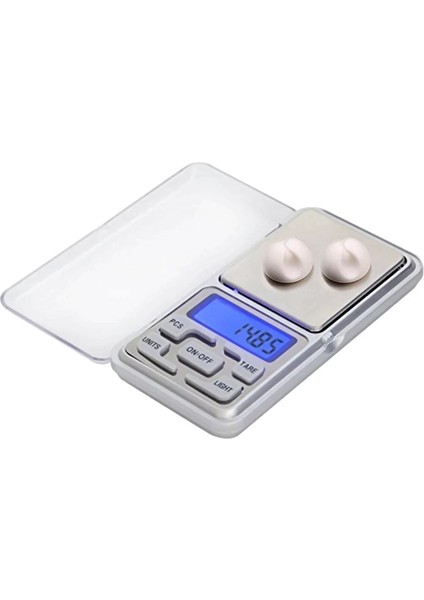 Dijital Hassas Cep Terazi 500 gr 0.01 Taksimat Notebook