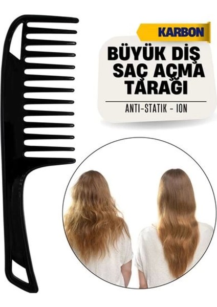 Engithalat Büyük Diş Geniş Saç Açma Tarağı fiyatları