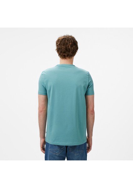 Erkek Yeşil Regular Fit T-Shirt V55009T.33T fiyatları