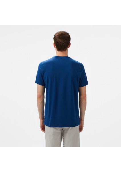 Erkek Mavi Regular Fit T-Shirt V55013T.4ES modelleri