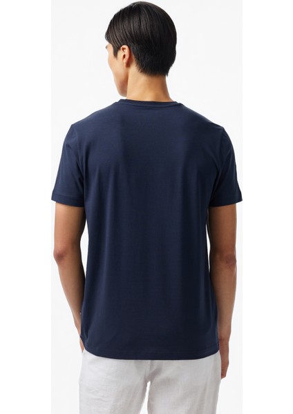 Erkek Lacivert Regular Fit T-Shirt V55276T.4NV fiyatları