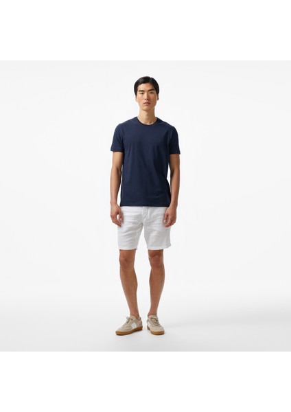 Erkek Lacivert Regular Fit T-Shirt V55276T.4NV modelleri