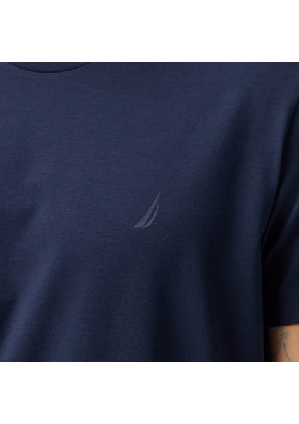 Erkek Lacivert Regular Fit T-Shirt V55276T.4NV indirimleri