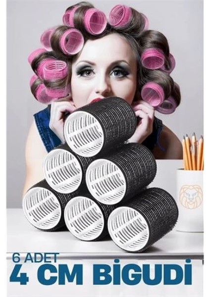 Engithalat 4 cm Bigudi 6 Lı Paket