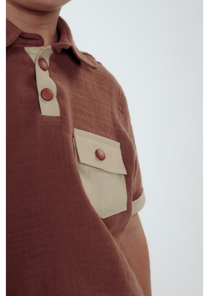 Erkek Çocuk Modal Yazlık Polo Yaka T-Shirt Ikili Takım fırsatları