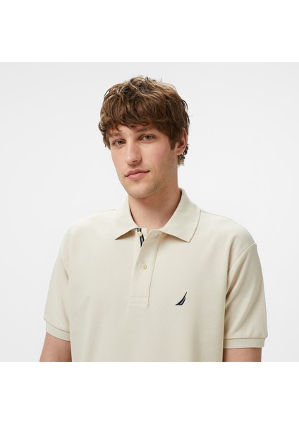 Erkek Bej Classic Fit Polo Yaka T-Shirt K35000T.1AS fırsatları