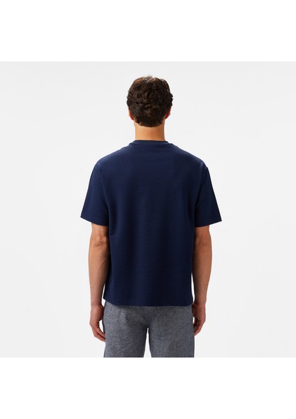 Erkek Lacivert Comfort Fit T-Shirt V55267T.4NV fiyatları