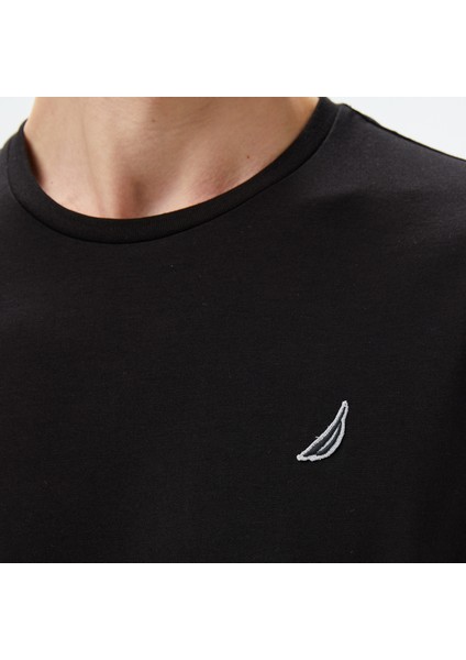 Erkek Siyah Regular Fit T-Shirt V55277T.0TB indirimleri