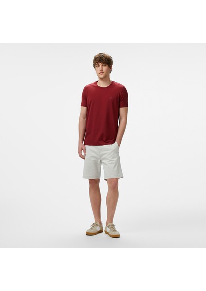 Erkek Kırmızı Regular Fit T-Shirt V55009T.6DA modelleri