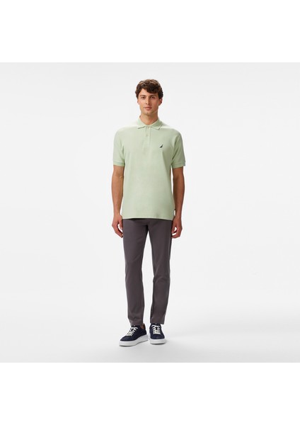 Erkek Yeşil Classic Fit Polo Yaka T-Shirt K35000T.3SF modelleri