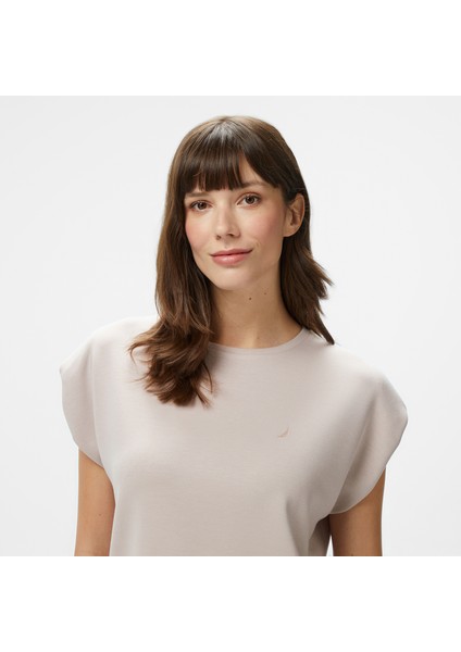 Kadın Pembe Regular Fit T-Shirt 55V101T.6EE