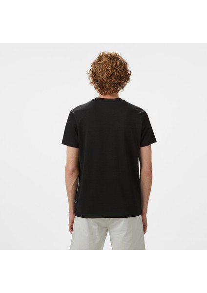 Erkek Siyah Classic Fit T-Shirt V55270T.0TB fiyatları