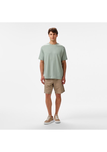 Erkek Yeşil Oversize Fit T-Shirt V55260T.3SB modelleri