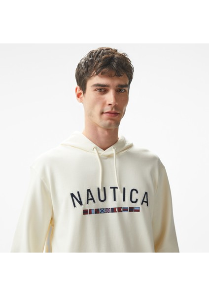 Erkek Beyaz Regular Fit Sweatshirt K47045T.1MA fırsatları