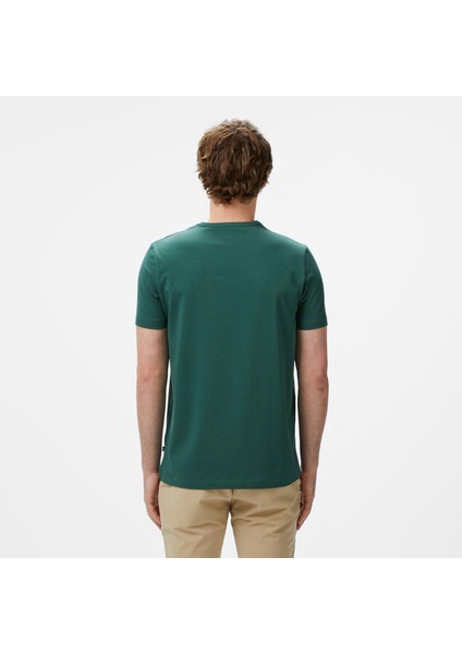 Erkek Yeşil Regular Fit T-Shirt V55009T.3FK fiyatları