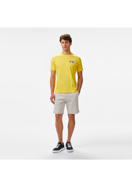 Erkek Sarı Regular Fit T-Shirt V55310T.70E modelleri