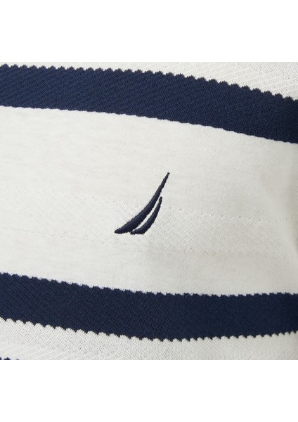 Erkek Krem Regular Fit Çizgili T-Shirt V55245T.1MA indirimleri