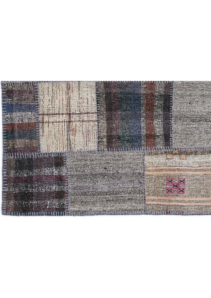 Teselya Bej Çizgili Etnik Modern Desenli Yün Hav Toz Vermez Leke Tutmayan Salon Yolluk Mutfak El Dokuma Halı fırsatları