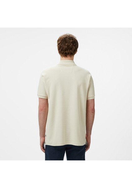 Erkek Bej Classic Fit Polo Yaka T-Shirt K35000T.1AS fiyatları