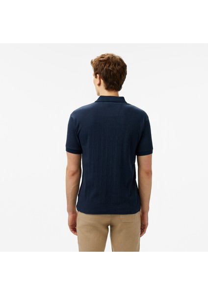 Erkek Lacivert Regular Fit Polo Yaka T-Shirt K55303T.4NV fiyatları