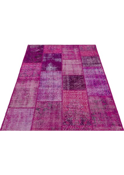 Iskece Pembe Eskitme Etnik Modern Desenli Yün Hav Toz Vermez Leke Tutmayan Salon Yolluk Mutfak El Dokuma Halı modelleri