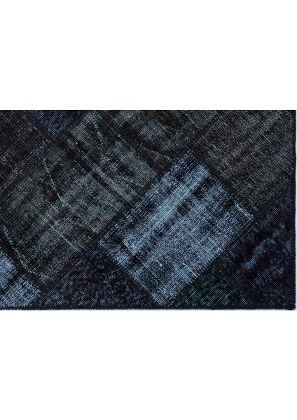 Iskece Siyah Eskitme Etnik Modern Desenli Yün Hav Toz Vermez Leke Tutmayan Salon Yolluk Mutfak El Dokuma Halı fırsatları