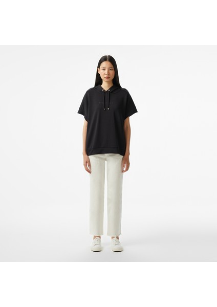 Kadın Siyah Relaxed Fit Kapüşonlu Sweatshirt 45K500T.0TB modelleri