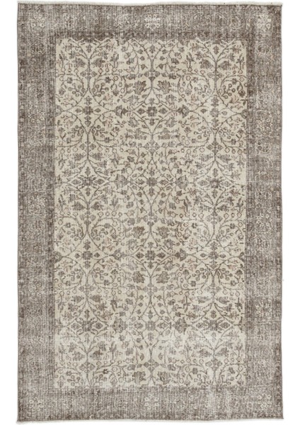 Atina Kırmızı Eskitme Yün Modern Desenli Yün Hav Toz Vermez Leke Tutmayan Salon Yolluk Mutfak El Dokuma Halı