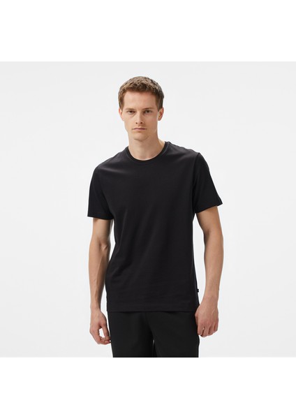 Erkek Siyah Regular Fit T-Shirt V55266T.0TB