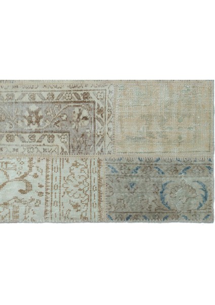 Iskece Bej Eskitme Etnik Modern Desenli Yün Hav Toz Vermez Leke Tutmayan Salon Yolluk Mutfak El Dokuma Halı fırsatları