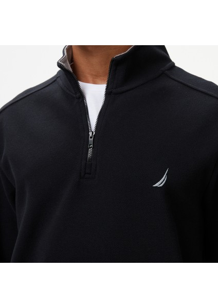 Erkek Siyah Regular Fit Sweatshirt K47060T.0TB indirimleri