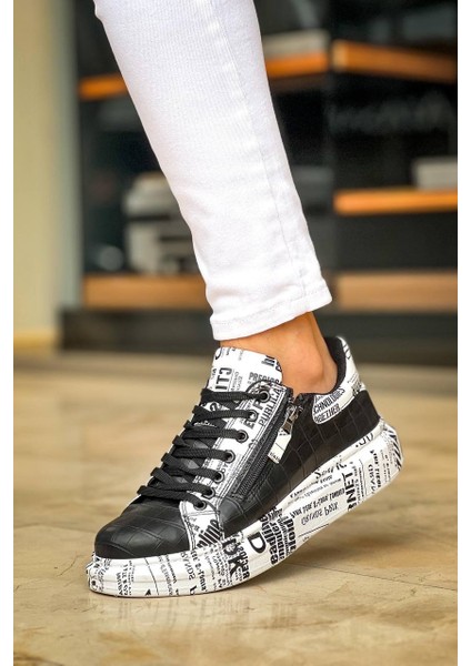 Kb-02 Kuback Bağcıklı Crocodile Siyah Gazete Günlük Erkek Ayakkabı fiyatları
