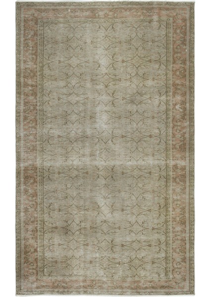 Atina Bej Eskitme Yün Modern Desenli Yün Hav Toz Vermez Leke Tutmayan Salon Yolluk Mutfak El Dokuma Halı