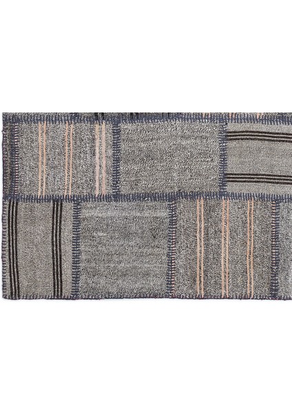 Teselya Bej Çizgili Etnik Modern Desenli Yün Hav Toz Vermez Leke Tutmayan Salon Yolluk Mutfak El Dokuma Halı fırsatları