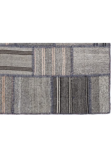 Teselya Bej Çizgili Etnik Modern Desenli Yün Hav Toz Vermez Leke Tutmayan Salon Yolluk Mutfak El Dokuma Halı indirimleri