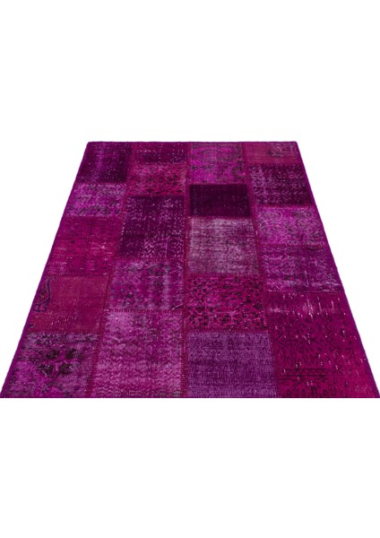 Iskece Pembe Eskitme Etnik Modern Desenli Yün Hav Toz Vermez Leke Tutmayan Salon Yolluk Mutfak El Dokuma Halı modelleri