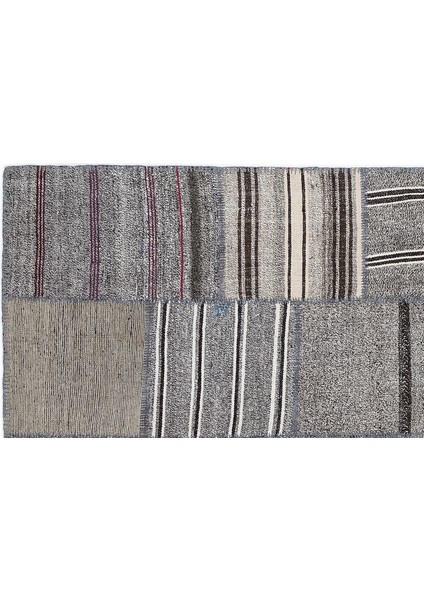 Teselya Bej Çizgili Etnik Modern Desenli Yün Hav Toz Vermez Leke Tutmayan Salon Yolluk Mutfak El Dokuma Halı fiyatları