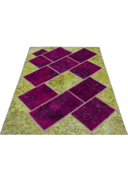 Iskece Bej Patchwork Etnik Modern Desenli Yün Hav Toz Vermez Leke Tutmayan Salon Yolluk Mutfak El Dokuma Halı modelleri