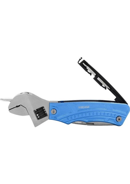 12 Fonksiyonlu Paslanmaz Çelik Kurbağacık Ingiliz Anahtarı - Mavi fırsatları