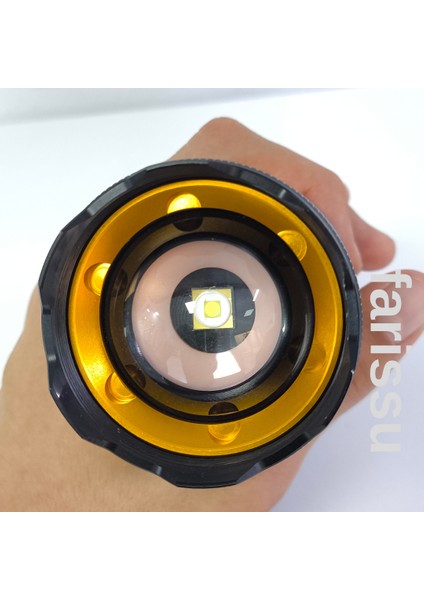 RT-453 50W 1000 Lumen 4800 Mah 1-1,5 Km Menzilli Sarjli El Feneri modelleri