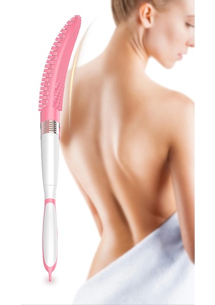 360° Dönebilen Pilli Titreşimli Kauçuk Duş Masaj Fırçası indirimleri