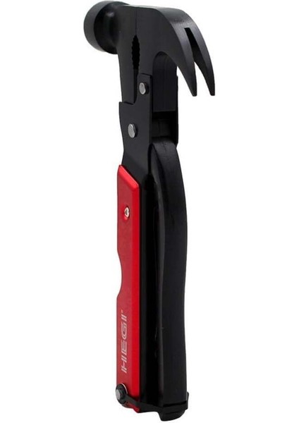 18 Fonksiyonlu Paslanmaz Çelik Çok Amaçlı Çekiç & Keser | Kamp, Outdoor ve Acil Durum Aracı