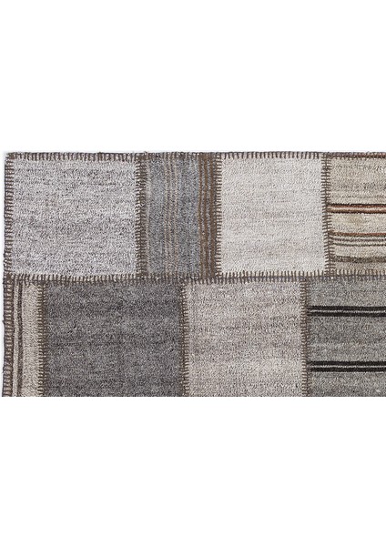 Teselya Bej Çizgili Etnik Modern Desenli Yün Hav Toz Vermez Leke Tutmayan Salon Yolluk Mutfak El Dokuma Halı fiyatları